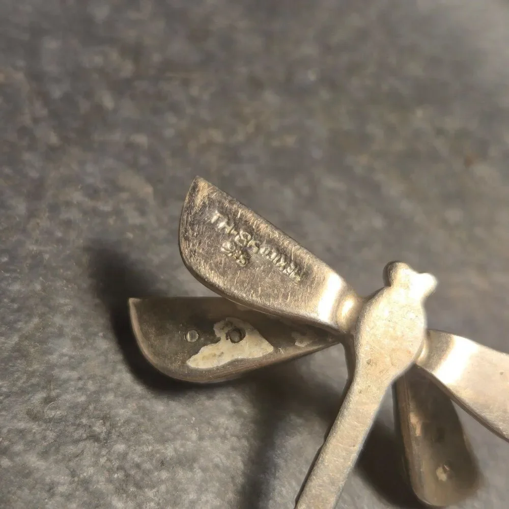 Mexico Dragonfly Sterling Silver Pendant